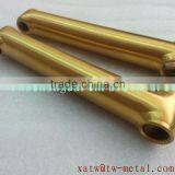 Golden Anodized Titanium BMX Crank Colorful Titanium BMX Crank Arm Ti BMX Crank Custom