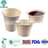 Tree Free Biodegradable Wheat Straw Disposable Paper Coffee Cup