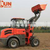 2.0 Ton Made In China Everun Brand Mini Front End Loader With 16/70-20Tyre thumbnail-6