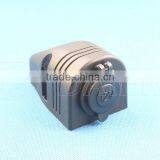 Auto Cigar Lighter Socket 12V DC Power Outlet Socket With Bracket 1 Hole,Standard Nut And Marine Cover thumbnail-4