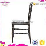 2015 New Design Sinofur Rental Transparent Resin Napoleon Chair thumbnail-3