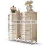 Luxury Antique 6 Drawers Cabinet, French Style Cabinet thumbnail-1