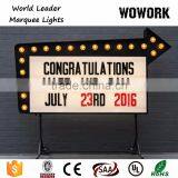 Readograph Cinematic Light Box With Interchangable Letter Sign thumbnail-6