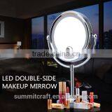 Professional Led Double Sided Makeup Mirror With Led Light thumbnail-1