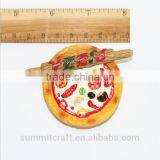 Italy Souvenir Fridge Magnet Resin Delicate Pizza Fridge Magnet thumbnail-6