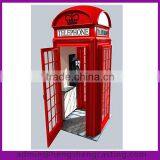 Antique UK Red London Telephone Box thumbnail-1