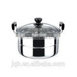 Factory Price for Two Layers Stainless Steel Steamer Pot thumbnail-3