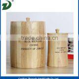 Solid Wood Small Wooden Barrel Decoration thumbnail-1