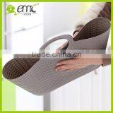 Emc Plastic Storage Basket With Handles thumbnail-6