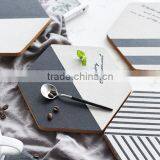 Set of 4 Personalized Printing Fletcher Style Thick Cork Coasters thumbnail-2