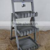 NEW Heavy Duty Wooden Display Stand Shelves Pot Display Holder thumbnail-5