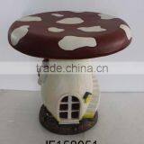 Fiberglass Mushroom Outdoor Furniture Table and Tool Set thumbnail-1