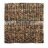 Black Waterhyacinth Square Placemat, Table Mat, Handmade in Vietnam thumbnail-1