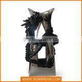 Office Decorative Fiberglass Chinese Rragon Flower Pot thumbnail-3