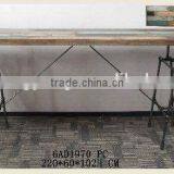 New Solid Wood Vintage Cafe Western Restaurant Table and Chairs Combination Display Rack thumbnail-6