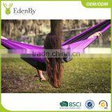 High Quality 210t Nylon Fabric Parachute Cotton Blue Hammock thumbnail-1