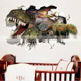 3D Real Dinosaur Drawing , Adhesive 3D Wall Paper , Wall Sticker thumbnail-3