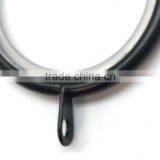 Silent Black Coated Curtain Metal Rod Ring Fixed Eyelet Inside Diameter 35mm - 4 Colors thumbnail-4