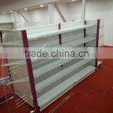 Light Duty Metal Board Double-side Supermarket Shelf thumbnail-1