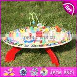 2017 New Design Multi-function Toys Wooden Toddler Activity Table W12D065 thumbnail-6