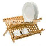 2014 Heated Bamboo Folding Dish Rack