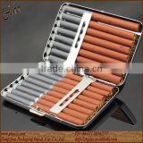 Hinged Mini Metal Cigar Case / Box thumbnail-1