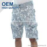 Mens 3/4 Cargo Shorts Grey thumbnail-1