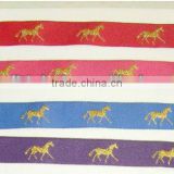 Wholesale Custom Embroidered Metallic Woven Colorful Jacquard Ribbon Manufacturer