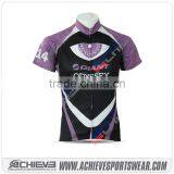 Custom Cycling Polo t Shirt Clothing / Plain Cycling Jersey Wholesale thumbnail-5