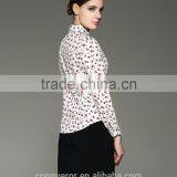 Idyllic Style Floral Printed Long Sleeve Cotton Shirt For Ladies thumbnail-5
