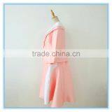 Elegant Skirt Sets Pink Color Combination Wholesale Church Suits For Ladies thumbnail-2