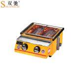 Professional Double Heads BBQ Gas Grill for Hot Sale thumbnail-1