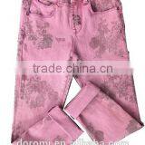 Girls Gaement Dye Demin Pants thumbnail-1