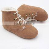 2016 Wholesale Lasted Design Popular Rubber Sole Baby Boots thumbnail-5