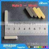 Metal Gold or Silver and 11 Colours Else Shoe Lace Tips Aglets to Repair or Shorten Laces - 25mm Mixed Color Yeezy Lace Aglets thumbnail-3