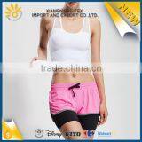Good Quality Custom Outdoor Breathable Women Sexy Running Mesh Top thumbnail-2