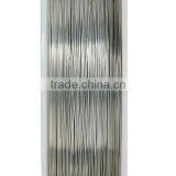 Copper Beading Wire Thread Cord Round Silver Tone 0.25mm Dia. , 2 Rolls thumbnail-2