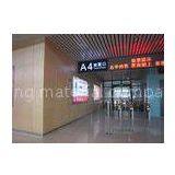 Fireproof Wooden Perforated Acoustic Panel , Perforated MDF Sheet