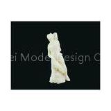 MD15 1*3.5cm Jade White Sculpture 3D Scale Model for N Train Layout