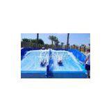 Blue Skateboarding Surf n Slide Water Park for Fiberglass Aqua Park Equipment thumbnail-1