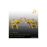 Bone Craft/Carving Pair Elephant thumbnail-1