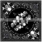 Hot Sale Fashion Outdoor Promotions Cheaper Bandana Black thumbnail-3