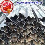Customized ERW Galvanized/ Annealing Special Section Steel Tube