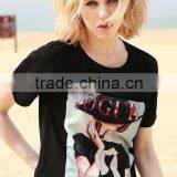 2017 Wholesale High Quality Women t Shirt Custom t Shirt Printing thumbnail-3