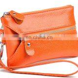 Hot Selling Multi-function pu Leather Card Keychain Holder Purse Wallet thumbnail-1