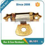 Custom Design Golden Metal Box Hardware,gift Box Lock thumbnail-2