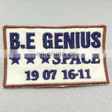 Factory Cheap Price Good Quality Eco-friendly Sew on Embroidery Patch, Custom Embroideried Patch