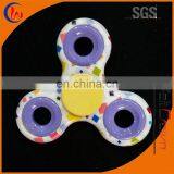 Custom Brand Digital Spray Printing 608 Bearings Plastic Figer Spinner