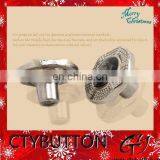 Father Christmas Costumes Factory Pearl and Rhinestone Button for Clothing