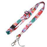 Custom Sublimation Printing Polyester ID Badge Neck Lanyard No Minimum Order Quantity thumbnail-4